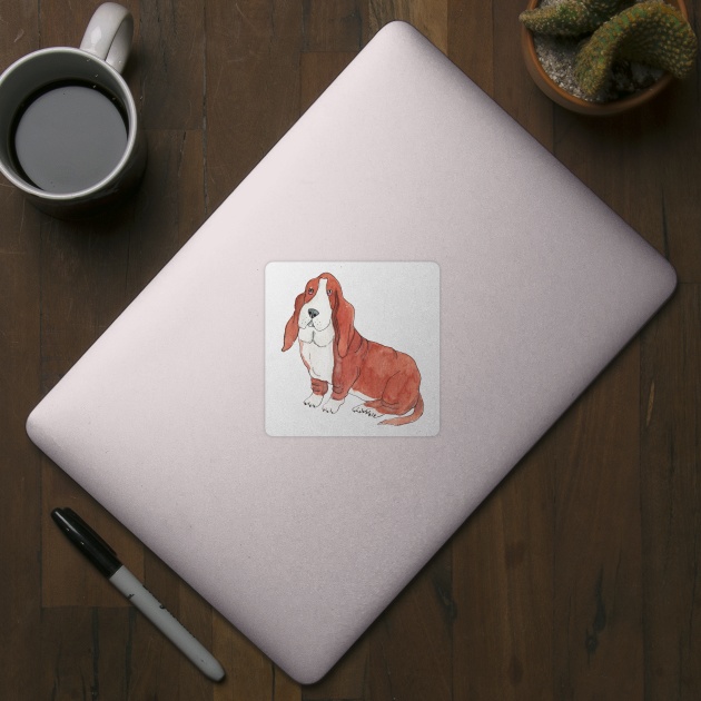 Basset hound Fun by doggyshop